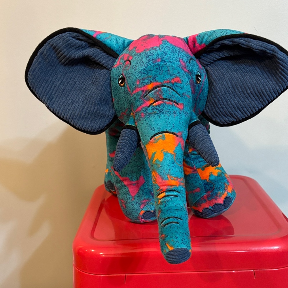 Disney Multicolor Elephant Plush Decor